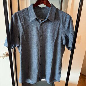 Lululemon Athletic Short Sleeve Button Down